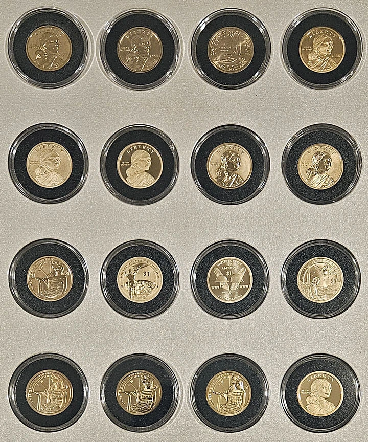 Sacagawea-/-Native-American-Dollar-Type-Collection